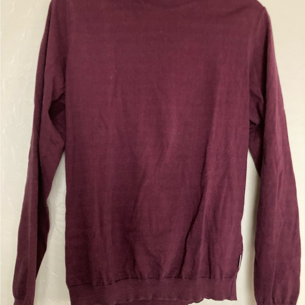 Ted Baker Red Long Sleeve Tee